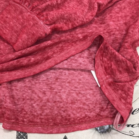 Free People Chill Out Cold Shoulder Pullover Top - Picture 5 of 8